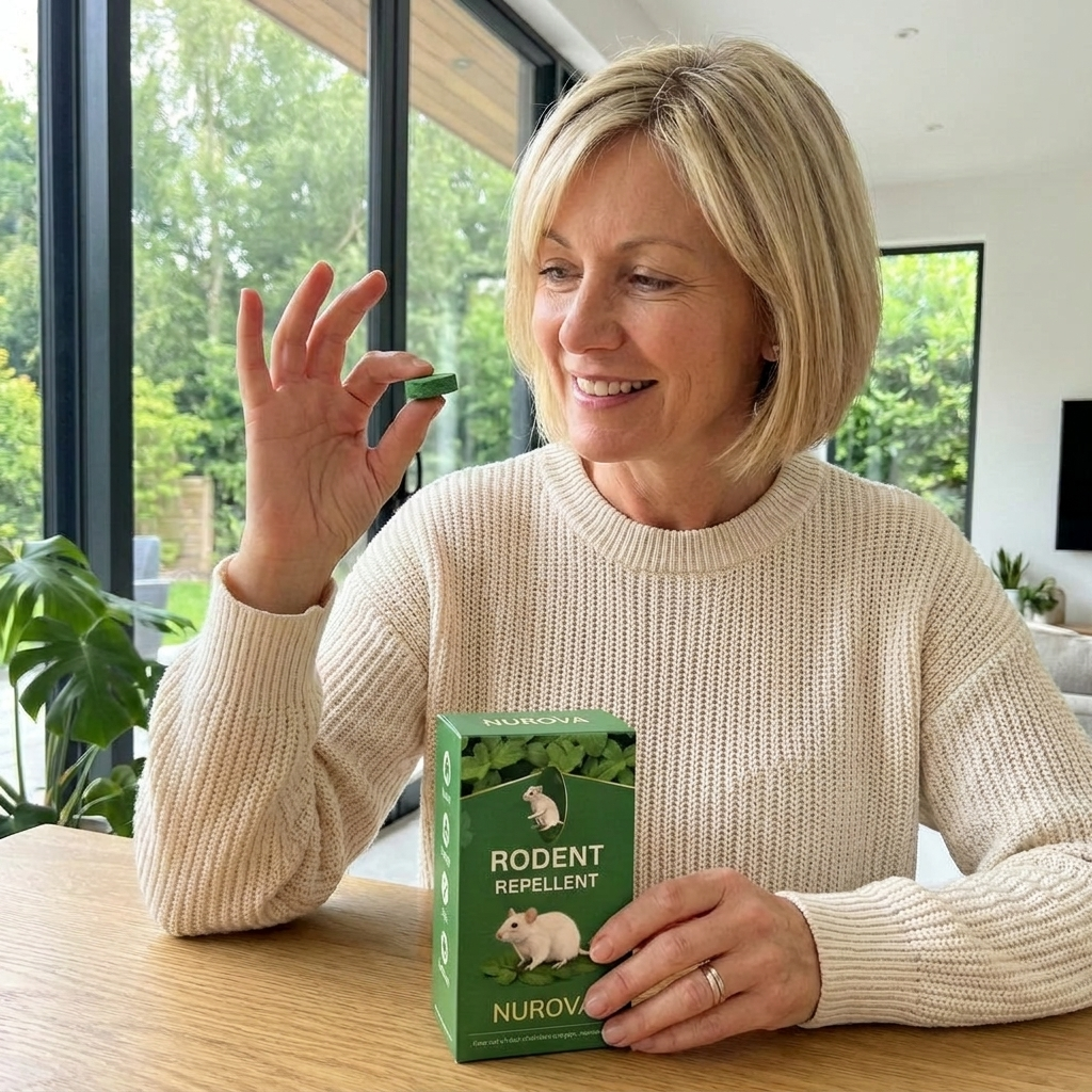 RODENT REPELLENT TABLET - CREATE A HOME WITHOUT RODENTS, SAFE FOR KIDS AND PETS