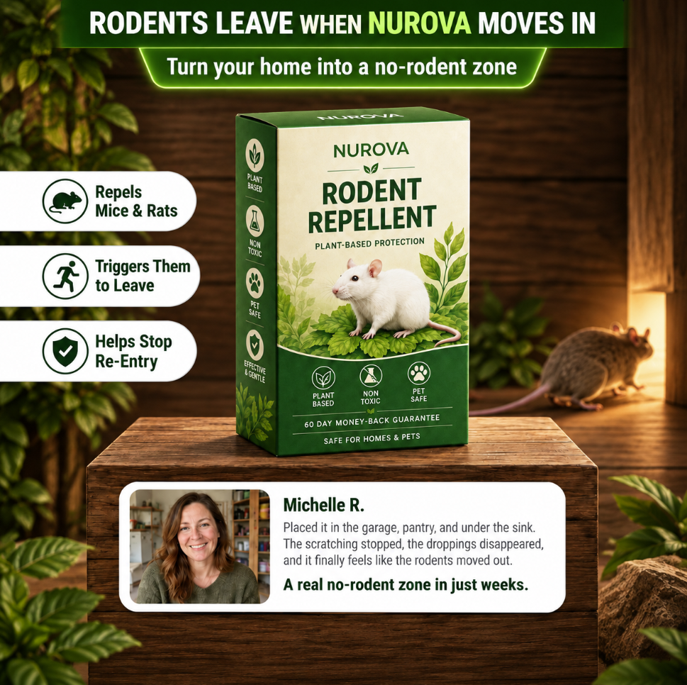 #1 RODENT REPELLENT TABLET - TURN YOUR HOME INTO A NO RODENT-ZONE