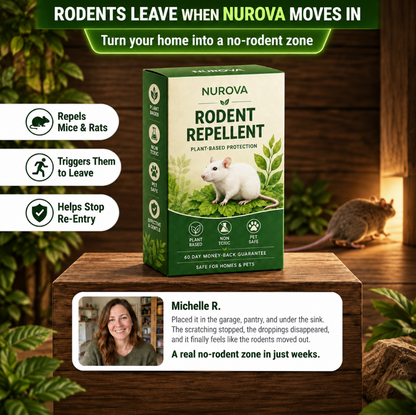 #1 RODENT REPELLENT TABLET - TURN YOUR HOME INTO A NO RODENT-ZONE